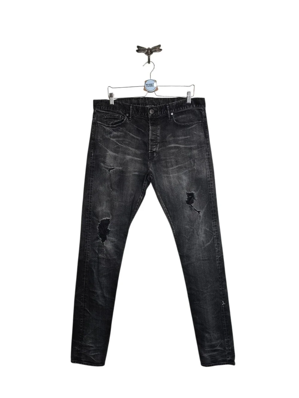John Elliott The Cast 2 Distressed Slim Jeans Size 36 Made In Japan